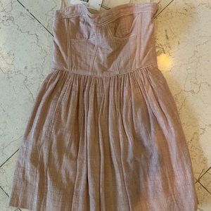 NWT Cute Rebecca Taylor Strapless Charlie Dress